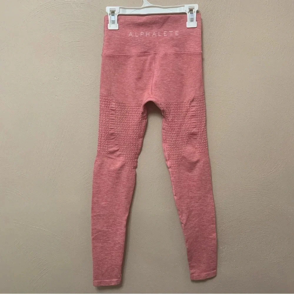 Alphalete Halo Leggings in Rose Pink Size Small - Picture 6 of 10